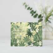 Inspirerend Natuur Quote Briefkaart (Staand voorkant)