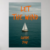 Inspirerend Nautisch Poster, Motivatie kunst Poster (Voorkant)