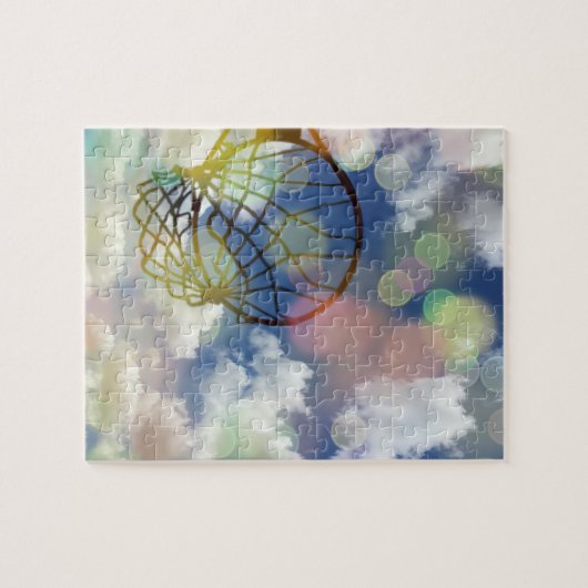 Inspirerend Netball Afbeelding Legpuzzel (Horizontaal)