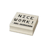 Inspirerend "NICE WORK!" Rubberstempel sorteren (Stempel)