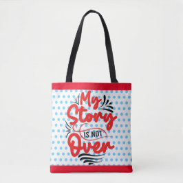 Inspirerend niet voorbij tote bag