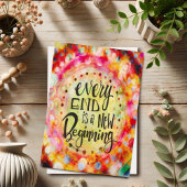 inspirerend "Nieuw begin"  Kaart