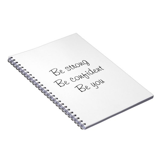 Inspirerend notebook notitieboek (Rechterzijde)
