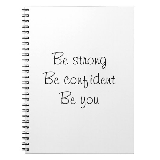 Inspirerend notebook notitieboek (Voorkant)