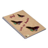 Inspirerend notebook - omhoog notitieboek (Rechterzijde)