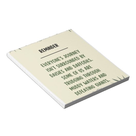 Inspirerend Notitieboek Notitieblok (Schuin)