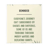 Inspirerend Notitieboek Notitieblok (Voorkant)