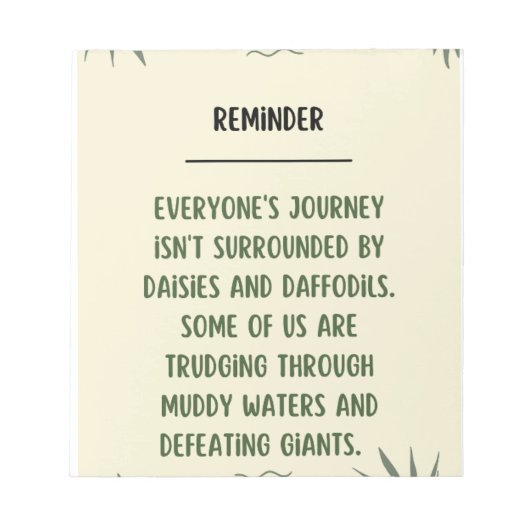 Inspirerend Notitieboek Notitieblok (Voorkant)