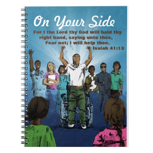 Inspirerend Notitieboek van de Foto met Manuscript (Voorkant)