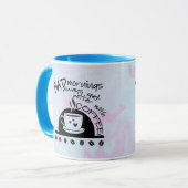 Inspirerend ochtenden beter met koffie mok (Voorkant links)