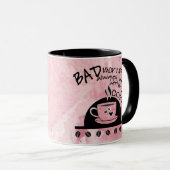 Inspirerend ochtenden beter met koffie mok (Voorkant rechts)