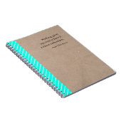 Inspirerend offerte Aangepast Notitieboek (Rechterzijde)