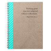 Inspirerend offerte Aangepast Notitieboek (Voorkant)