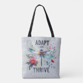 Inspirerend offerte/Gezegden/Dragonfly Tas (Achterkant)