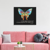 Inspirerend offerte met vlinderdoek Print (Insitu (Woonkamer))