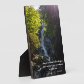 inspirerend offerte - natuur foto 5x7 met ezel fotoplaat (Zijkant)