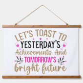 Inspirerend offerte op de muur hangend wandkleed (Voorkant)