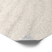 Inspirerend offerte op strandzand poster (Hoek)