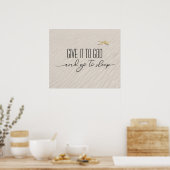 Inspirerend offerte op strandzand poster (Keuken)