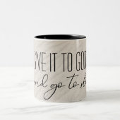 Inspirerend offerte op strandzand tweekleurige koffiemok (Center)