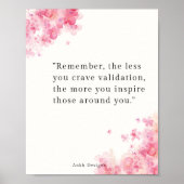 Inspirerend offerte - Stop met zoeken naar validat Poster (Voorkant)