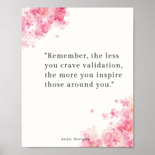 Inspirerend offerte - Stop met zoeken naar validat Poster