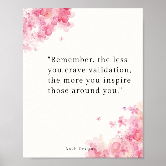 Inspirerend offerte - Stop met zoeken naar validat Poster (Voorkant)