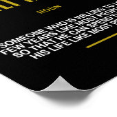 Inspirerend offerte van ondernemer over succes poster (Hoek)