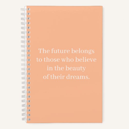 Inspirerend offerte voor School Spiral Notitieboek (Voorkant)