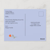 Inspirerend offerte Wildflower Poppies Briefkaart (Achterkant)