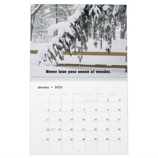 Inspirerend offertes en foto's kalender (Jan 2026)