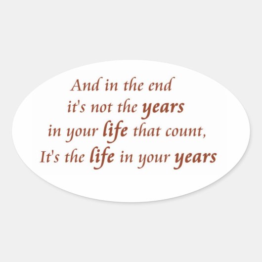 Inspirerend offertes en gezegden nieuwheid sticker (Voorkant)