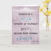 Inspirerend offertes kaart (Gele Bloem)