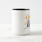 Inspirerend offertes koffie-Mok Tweekleurige Koffiemok (Center)