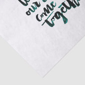 Inspirerend offertes: Laten we onze dromen laten k Tissuepapier (Detail)