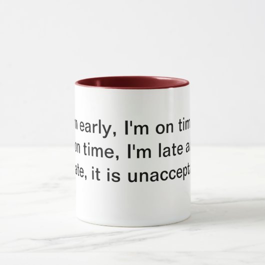 Inspirerend offertes mok (Midden)