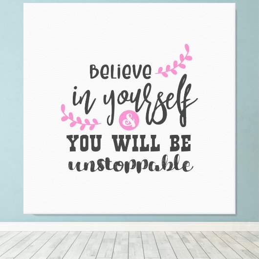 Inspirerend offertes ontwerp canvas afdruk (Insitu (Houten vloer))