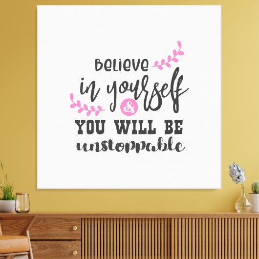 Inspirerend offertes ontwerp canvas afdruk (Insitu (Woonkamer))