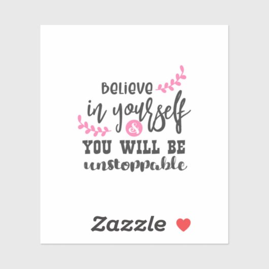 Inspirerend offertes ontwerp sticker (Vel)