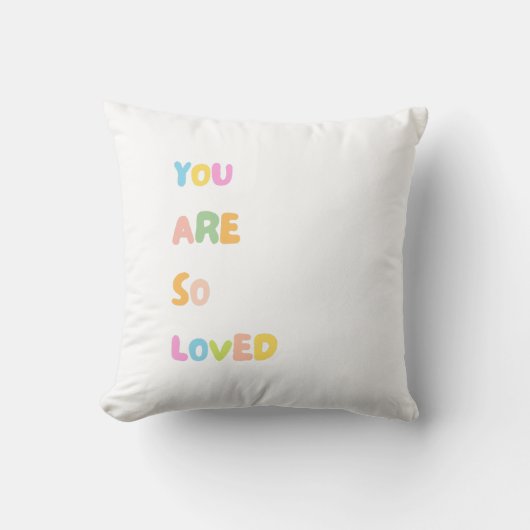 Inspirerend offertes - U bent zo geliefd Kussen (Voorkant)