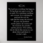 Inspirerend offertes voor disciplinaire maatregele poster (Voorkant)