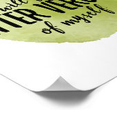 Inspirerend offertes voor zelfzorg poster (Hoek)