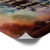 Inspirerend olifant Poster (Hoek)