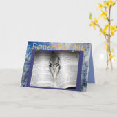 Inspirerend Onthoud Mij Pasen Kaart (Gele Bloem)