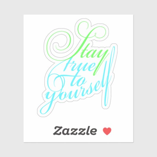 Inspirerend ontwerp sticker (Vel)