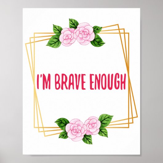 Inspirerend ontwerp voor leven en succes poster (Voorkant)