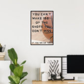 Inspirerend onzin poster (Thuiskantoor)