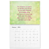 Inspirerend oogmerken voor genezing kalender (Feb 2026)