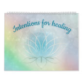 Inspirerend oogmerken voor genezing kalender (Hoes)