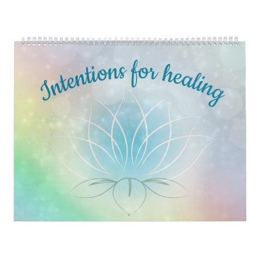 Inspirerend oogmerken voor genezing kalender (Hoes)